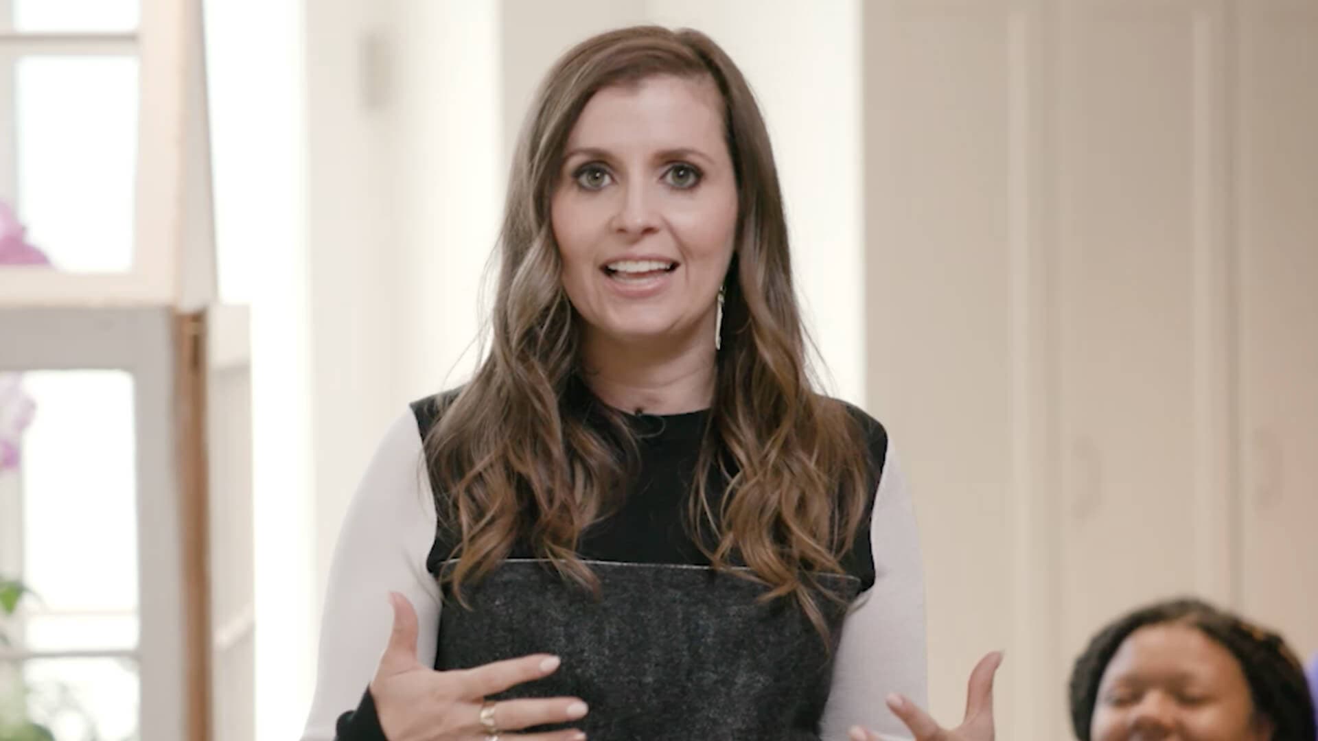 Holly Furtick preaching the sermon: 'When Your All Seems Small'