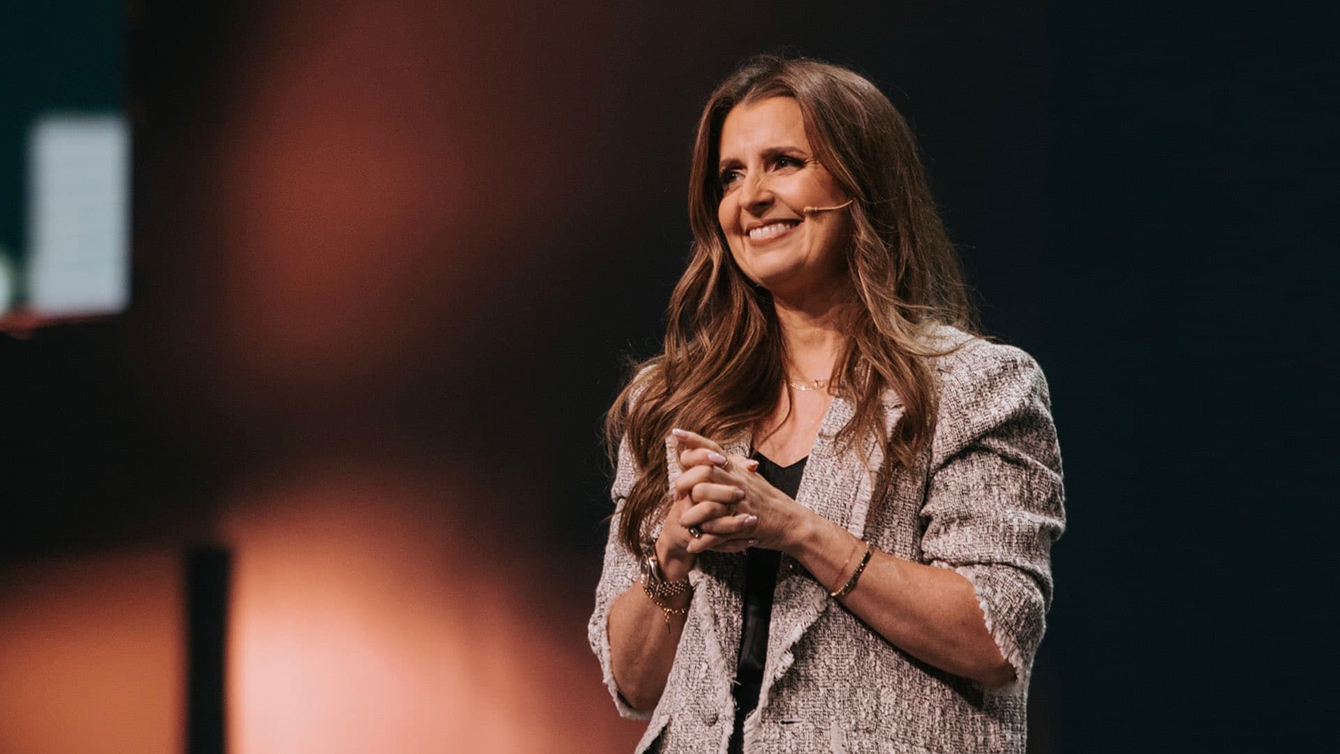 Holly Furtick preaching the sermon: 'Sudden Strength (Holly Furtick)'